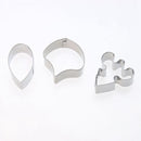 3pcs/set Butterfly Orchid Flower Petal Fondant Cake Mold Stainless steel Co
