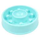 Healthy Pet Dog Cat Interactive Slow Food Feeder Bowl Anti Slip Gulp Bloat  Z8P1