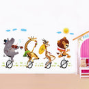 Animal forest lion large wall stickers decals kids room decor nursery schoo S3K3