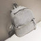 Ladies handbag straw woven modern boho beach linen shoulder bags (gray) H7J7