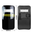PC Riot Shield Handheld Shield for Police Security Equipment Tactical Campus