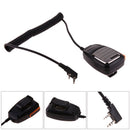 2 Pin PTT Handheld Speaker Mic Microphone For Baofeng Kenwood TYT Radios Wa