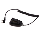 2 Pin PTT Handheld Speaker Mic Microphone For Baofeng Kenwood TYT Radios Wa
