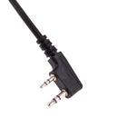 2 Pin PTT Handheld Speaker Mic Microphone For Baofeng Kenwood TYT Radios Wa