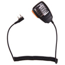 2 Pin PTT Handheld Speaker Mic Microphone For Baofeng Kenwood TYT Radios Wa