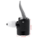 Bike Bicycle Dual Head Pump Nozzle Valve Connector Hose Adapter Pumping Par