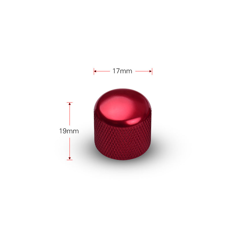 3PCS Electric Guitar Bass Replacement Parts Tone Volume Control Knobs Cap Guitar Parts