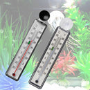 Fish Tank Aquarium Thermometer Glass Meter Water Temperature Gauge Suction  V1M5