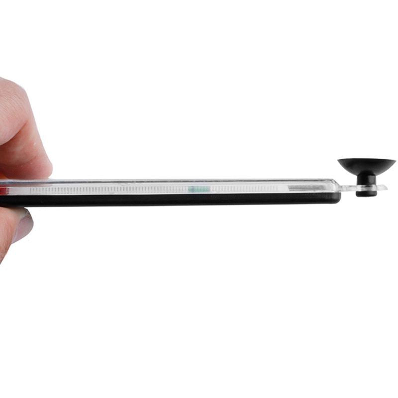 Fish Tank Aquarium Thermometer Glass Meter Water Temperature Gauge Suction  V1M5