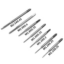 8 pcs/Set Mini Screw Tap Hand Tap Thread Wire Tapping Threading Taps Attack