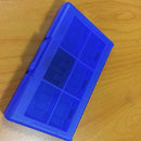 12-in-1 Plastic Protective Case Game Cards Storage Box for Switch - Blue P8O5