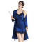 Sexy Autumn That Occupy The Home Women Silk Pajamas Suits Removable Bra Paj V3B5