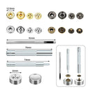 Leather Craft Tools Kit Hand Sewing Stitching Punch Carving Saddle Rivets Tool