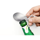 IPRee 3 In 1 Fork Spoon Bottle Opener Carabiner Titanium Stainless Steel BBQ Tableware Camping Picnic