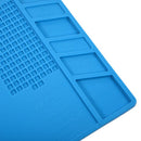 S-160 45x30cm Heat Insulation Silicone Pad Desk Mat Maintenance Platform Fo X6J4