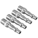 6pcs Air Line Hose Compressor Fitting Connector Quick Release Set Male 1/4 J9C4