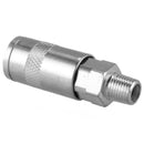 6pcs Air Line Hose Compressor Fitting Connector Quick Release Set Male 1/4 J9C4