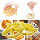 Plastic Pastry Cutter Dough Cookie Press Homemade Bread Rolls Stamp Baking  T2G2