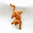 Orange Cat Brooch for Women Animal Brooch Cute Enamel Pin Jewelry Clothes AcZ3U9