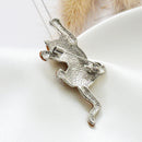 Orange Cat Brooch for Women Animal Brooch Cute Enamel Pin Jewelry Clothes AcZ3U9