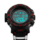 SKMEI 1380 Chrono Luminous Clock Date Week Display Digital Watch