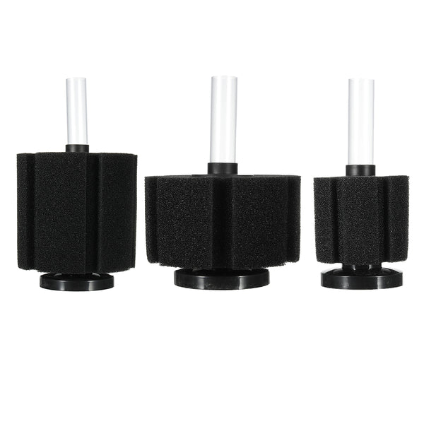 Aquarium Fish Tank Filter Biochemical Sponge Foam Oxygen Fry Air Pump Filtration
