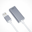 DM USB2.0 to RJ45 Network Ethernet Port Network Converter HUB 15cm 1000Mbps Network Connector CHB018 for Mac