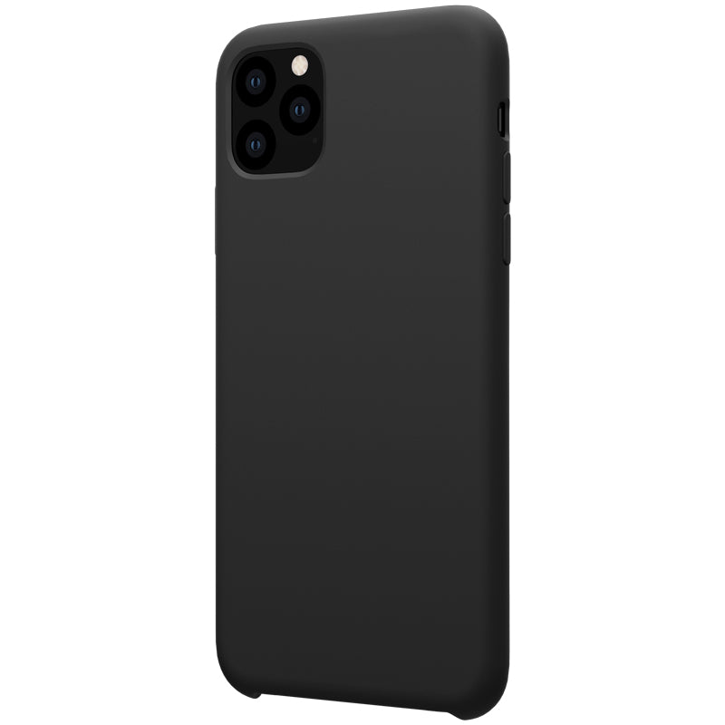 NILLKIN Smooth Shockproof Soft Liquid Silicone Rubber Back Cover Protective Case for iPhone 11 Pro 5.8 inch