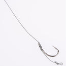 30 X Hair Rigs Barbless Size 6 8 10 Carp fishing Rigs NGT Tackle 12lb Braid