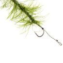 2pcs Carp Fishing Rigs Ready Made Hair Rigs Terminal Tackle Hook Weed Line  V7H8