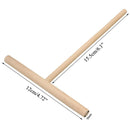 Practial T Shape Crepe Maker Pancake Batter Wooden Spreader Stick Home Kitc