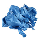 10X Blue Boy 2nd Birthday Party 12" Pearlised Latex Printed blue M6B1