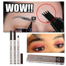 Super Natural Four-tip Eyebrow Maker Pen 24 Hours Long Lasting Waterproof G I6R3