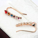 1 pair of new four-prong stud earrings earrings jewelry fashion jewelry fem W4C7