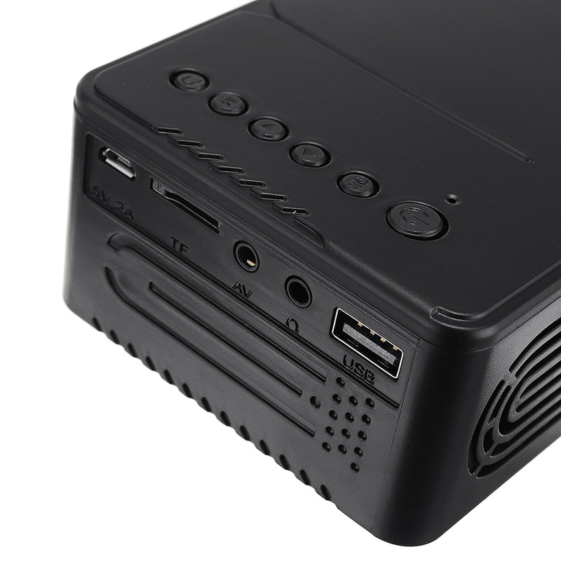 Rigal RD - 814 LED Mini Projector 30 Lumens 2.0 inch LCD TFT Display Photo Music Movie Home