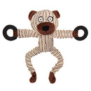 Funny Pet Dog Toys Chew Squeaky Toys Chewing Sound Molar Bite Bear Shape To S6R5