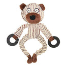 Funny Pet Dog Toys Chew Squeaky Toys Chewing Sound Molar Bite Bear Shape To S6R5