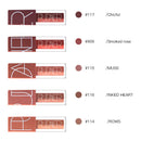 pudaier brand matte liquid lipstick set nude brown chocolate rose lipstick