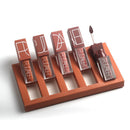 pudaier brand matte liquid lipstick set nude brown chocolate rose lipstick