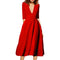 Autumn Summer winter Women Half Sleeve Dress Elegant Ball Gown Dress Sexy D T3A6