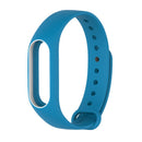 Bakeey Double Color Replacement Silicone Wrist Strap Watch Band for XIAOMI Miband 2