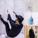 6pc Wall Hooks Strong Transparent Suction Cup Sucker Hanger For Kitchen Bat X4O3