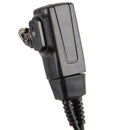 Surveillance Security Clear Coiled Acoustic Air Tube Earpiece PTT for iPhon W5F4