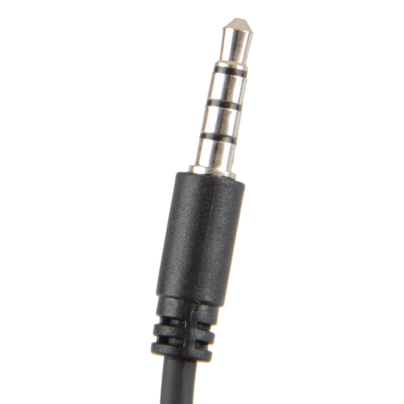 Surveillance Security Clear Coiled Acoustic Air Tube Earpiece PTT for iPhon W5F4