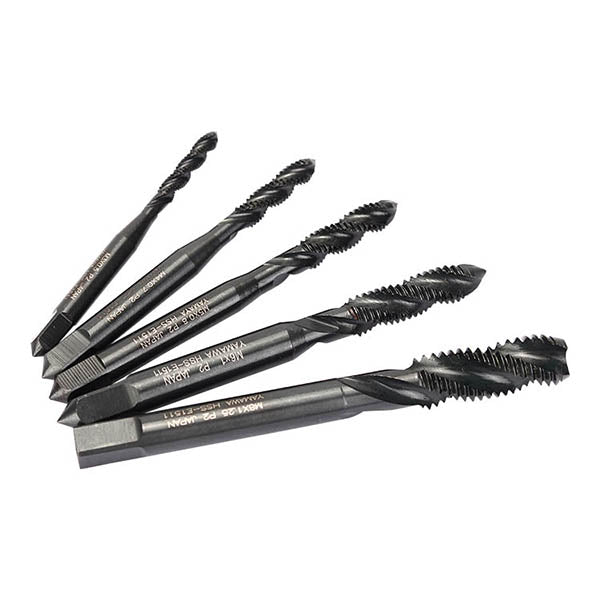 5pcs M3 M4 M5 M6 M8 Nitride Screw Tap Metric Spiral Hand Thread Screw Tap