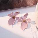 New Fashion Temperament Flower Stud Earrings For Girls Women Elegant Party  V1Y6