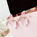 New Fashion Temperament Flower Stud Earrings For Girls Women Elegant Party  V1Y6