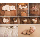 3 x Newborn Baby Photography Props, Crescent Posing Pillow Basket Filler Si C2C9