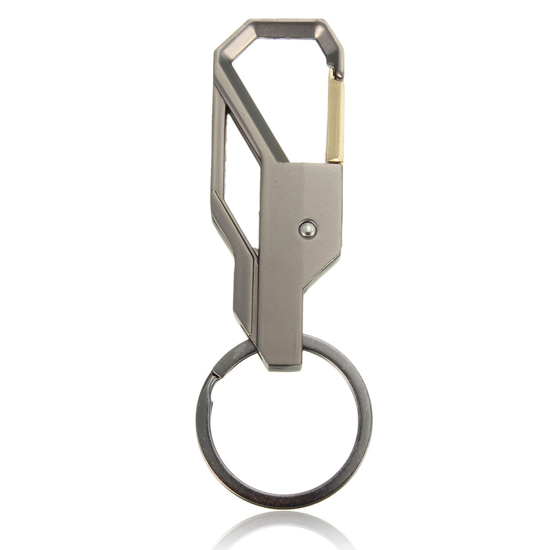 Mens Creative Alloy Metal Car Keyring Keychain Gun Black Cool Fashion Gift