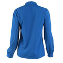 Women Solid Long Sleeve Elegant Shirt Office Casual Turn-down Collar Blouse U3Q5